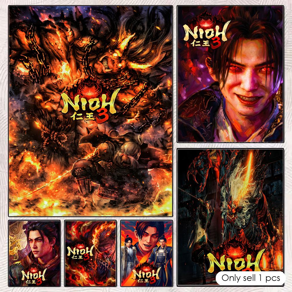 Esports Gaming Poster - Actiegame N-NiohS Poster Wall Art Residu-vrije