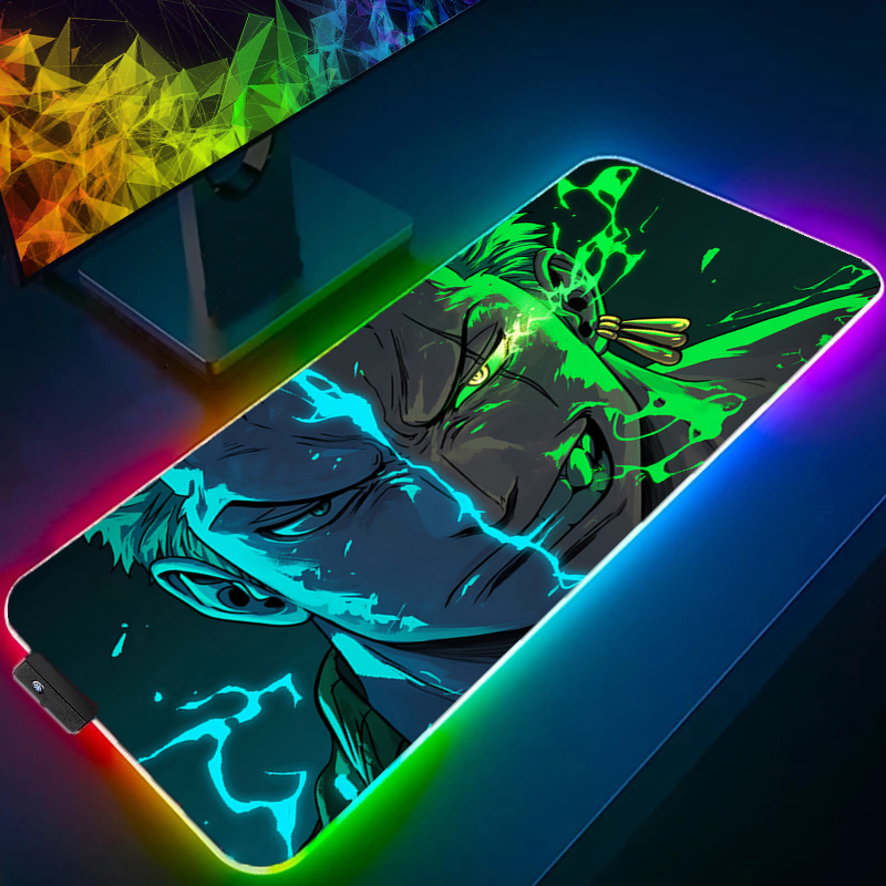 Esports Gaming Pad - EEN STUK Zoro Muismat RGB Gaming