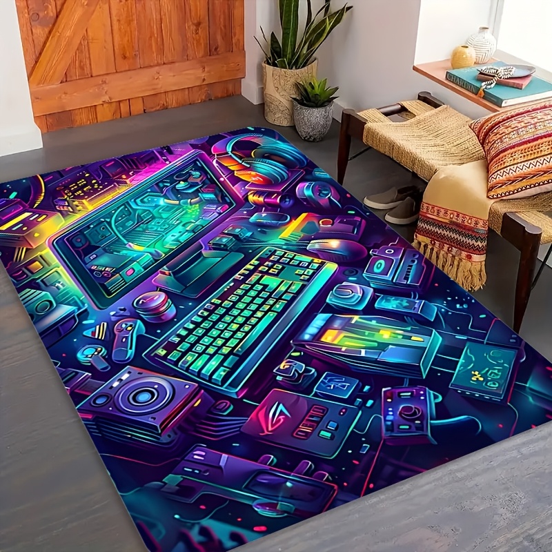 Cyberpunk Gaming Rug Flanel Ta - Esports Gaming Live recensie en prijs