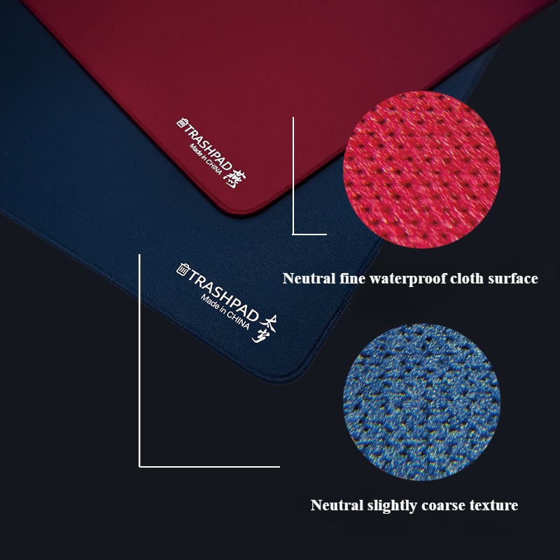 TRASHPAD muismat gemengd gewev - Esports Gaming Mouse Pad recensie en prijs