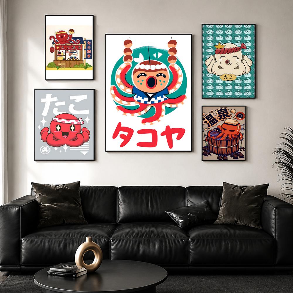 Leuke Takoyaki-poster Wandpost - Esports Gaming Poster recensie en prijs