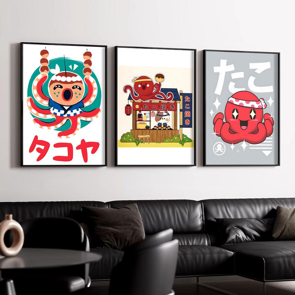 Leuke Takoyaki-poster Wandpost - Esports Gaming Poster recensie en prijs