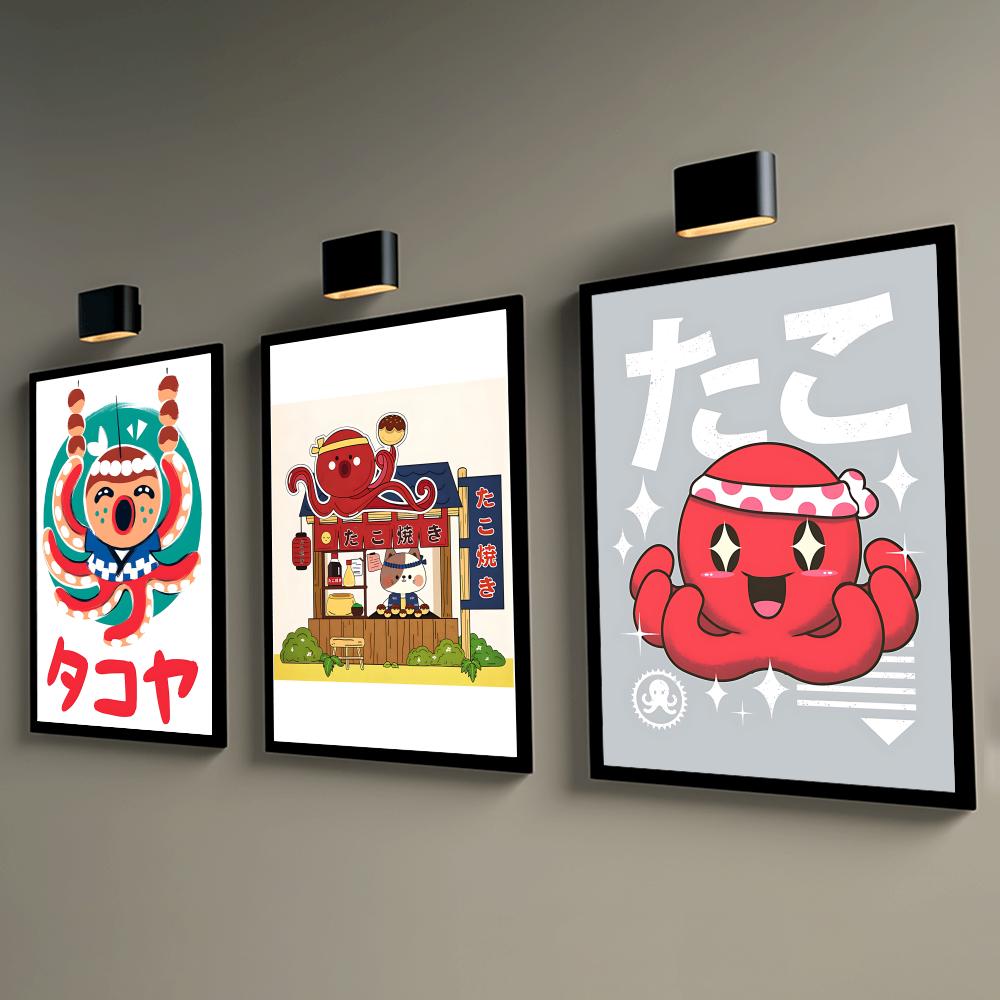 Leuke Takoyaki-poster Wandpost - Esports Gaming Poster recensie en prijs