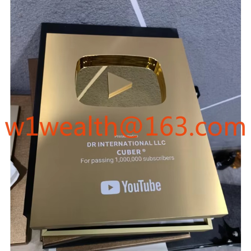 Play Button Award, aluminium Y - Esports Gaming Trophy recensie en prijs