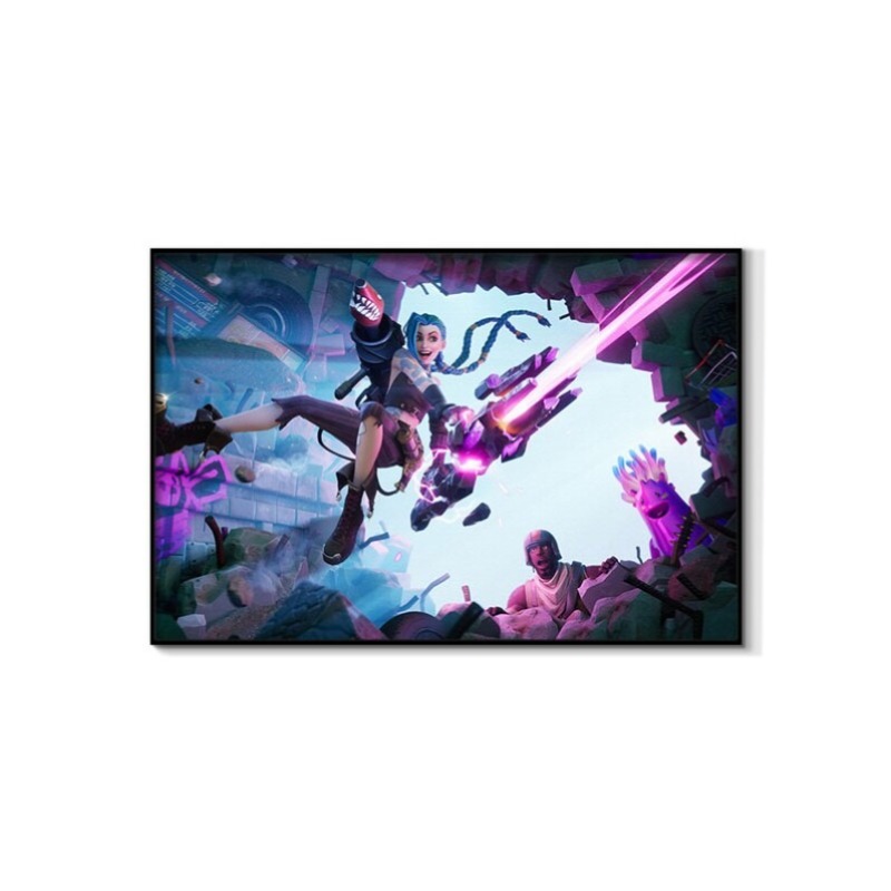 Arcane Jinx dubbele versie ing - Esports Gaming Poster recensie en prijs