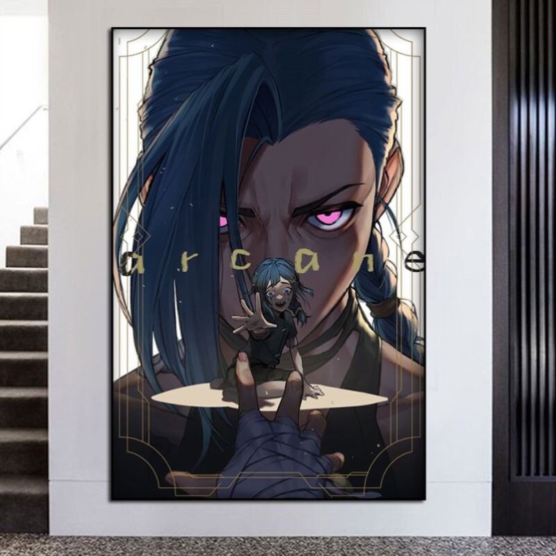 Arcane Jinx dubbele versie ing - Esports Gaming Poster recensie en prijs