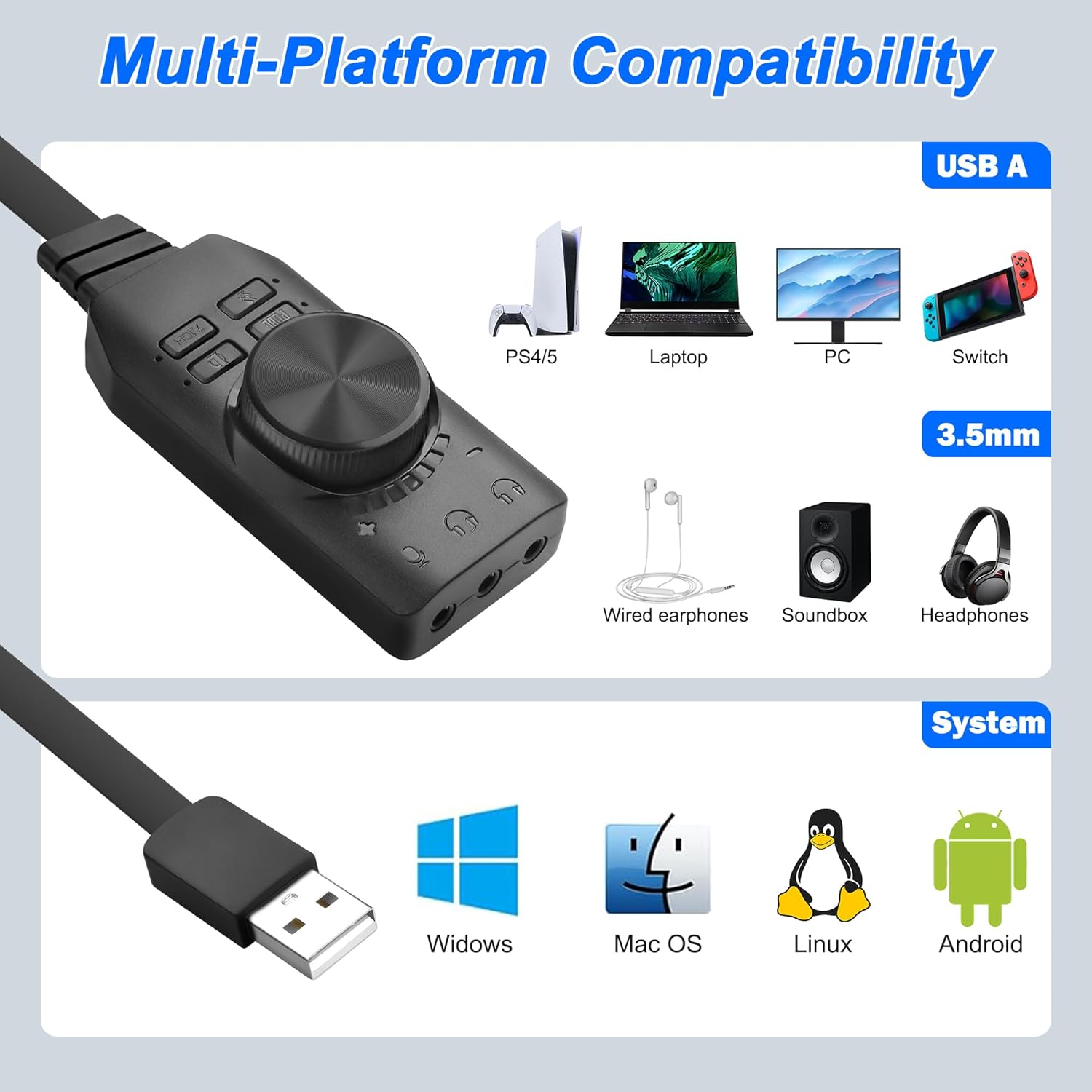 USB-geluidskaart Virtueel 7.1  - Gaming Headset 7.1 recensie en prijs