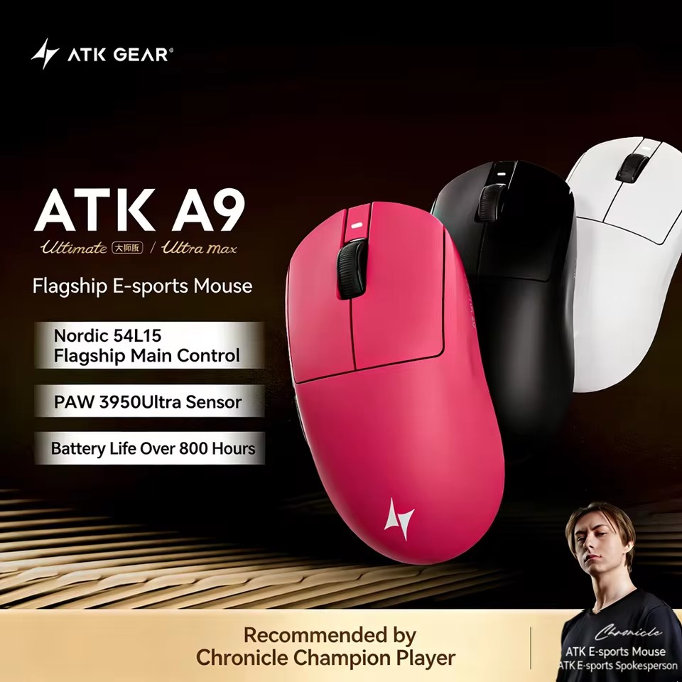 ATK A9 Air Ultimate Gaming Mou - Ultimate Esports Gaming recensie en prijs