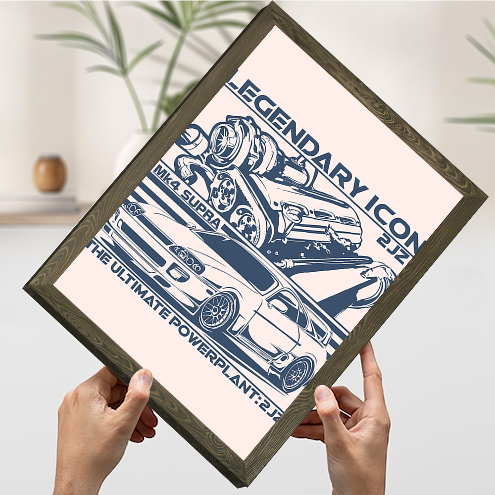 MK4 Sportwagen 2JZ Motor Afdru - Esports Gaming Poster recensie en prijs