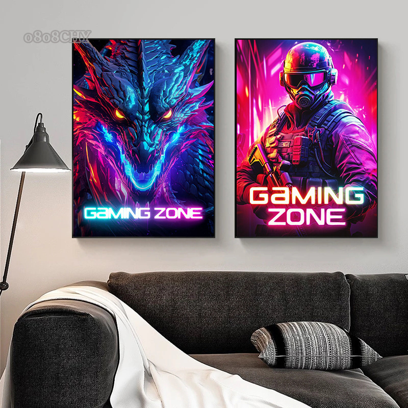 Dragon Assassin Space Armor Ga - Esports Gaming Poster recensie en prijs