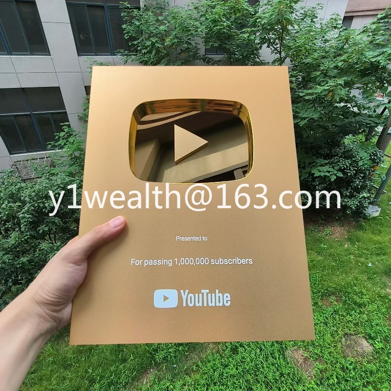 Nieuwe YouTube Play Button Awa - Esports Gaming Trophy recensie en prijs