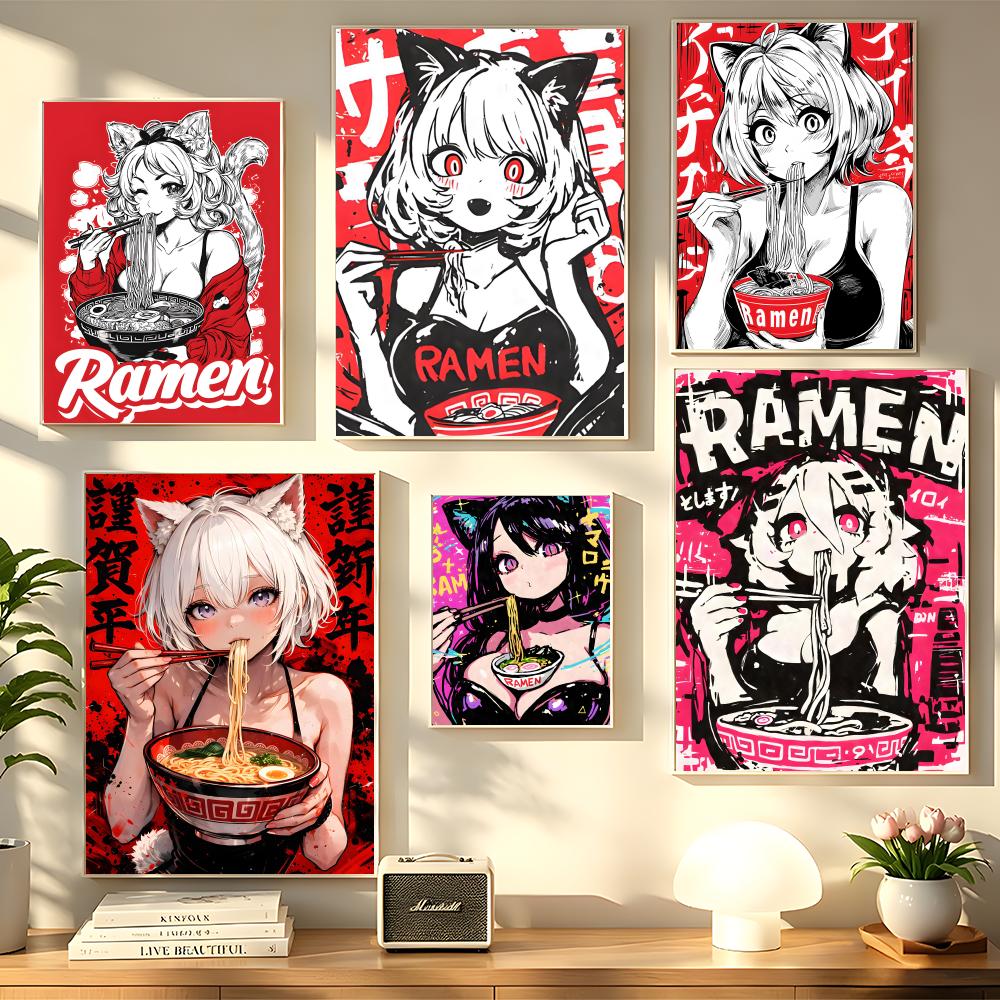 Anime Kat Meisje Schilderij Ka - Esports Gaming Poster recensie en prijs