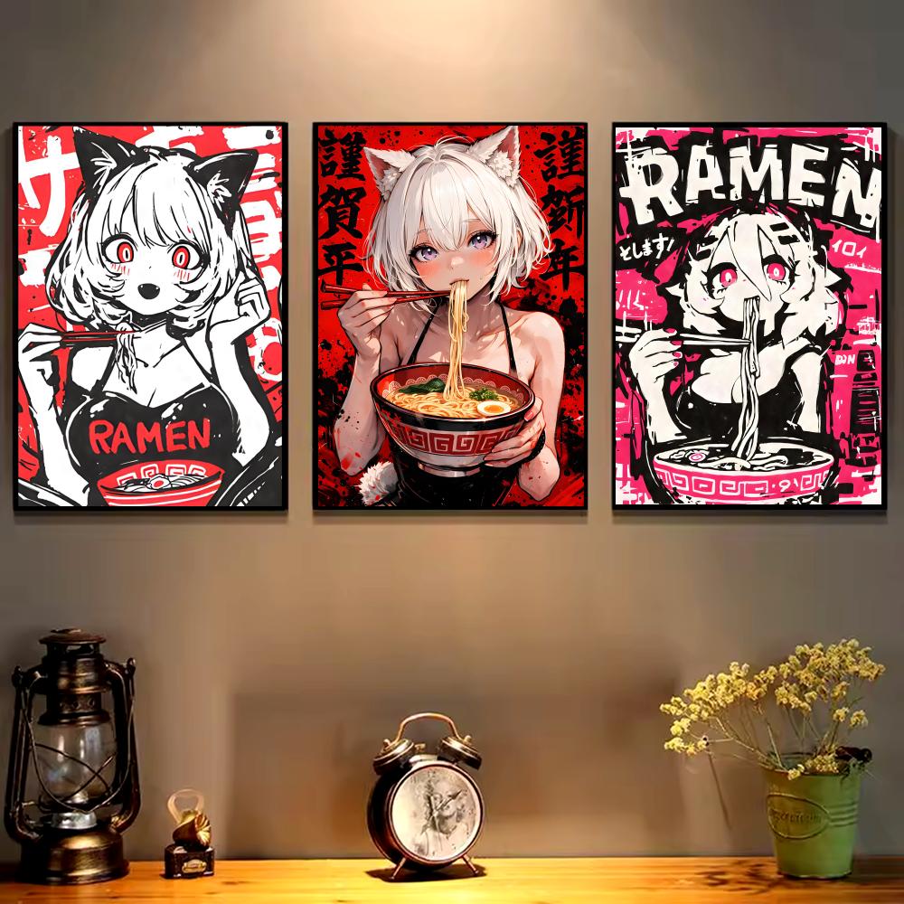 Anime Kat Meisje Schilderij Ka - Esports Gaming Poster recensie en prijs
