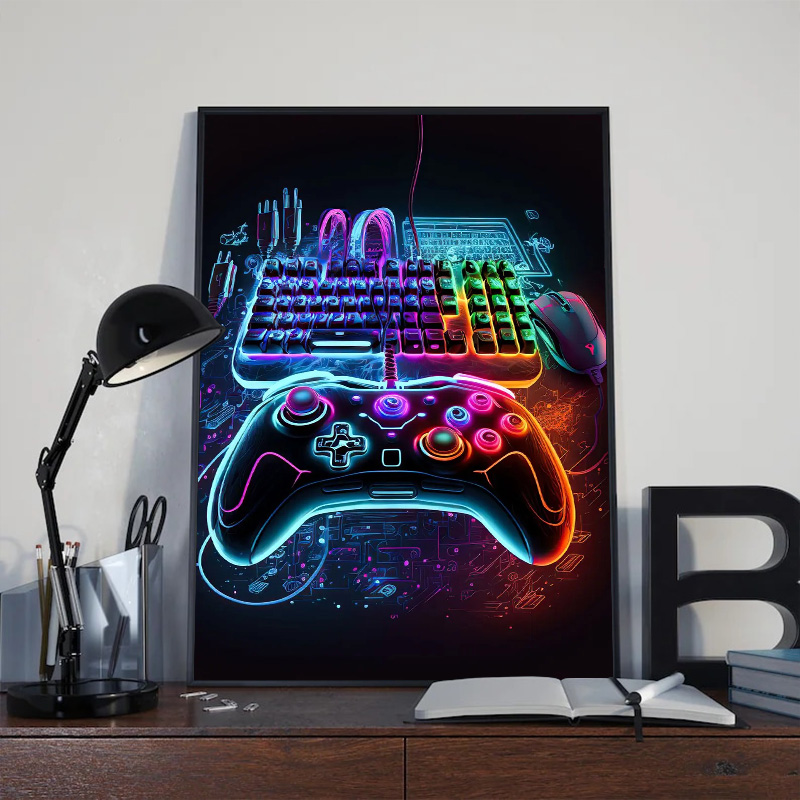 Neon Pop Cool Gaming Wall Art  - Esports Gaming Poster recensie en prijs