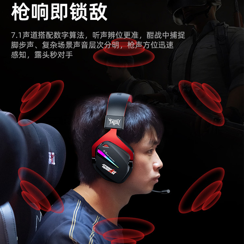 TAIDU THS326 Draadloze hoofdte - Gaming Headset 7.1 recensie en prijs